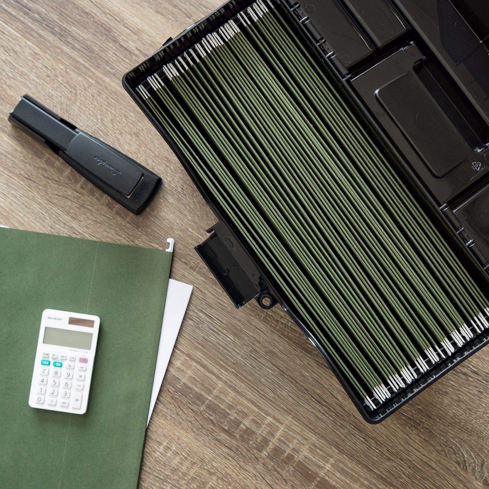 Letter/Legal File Tote Box with Handle 4 Pack – IRIS USA