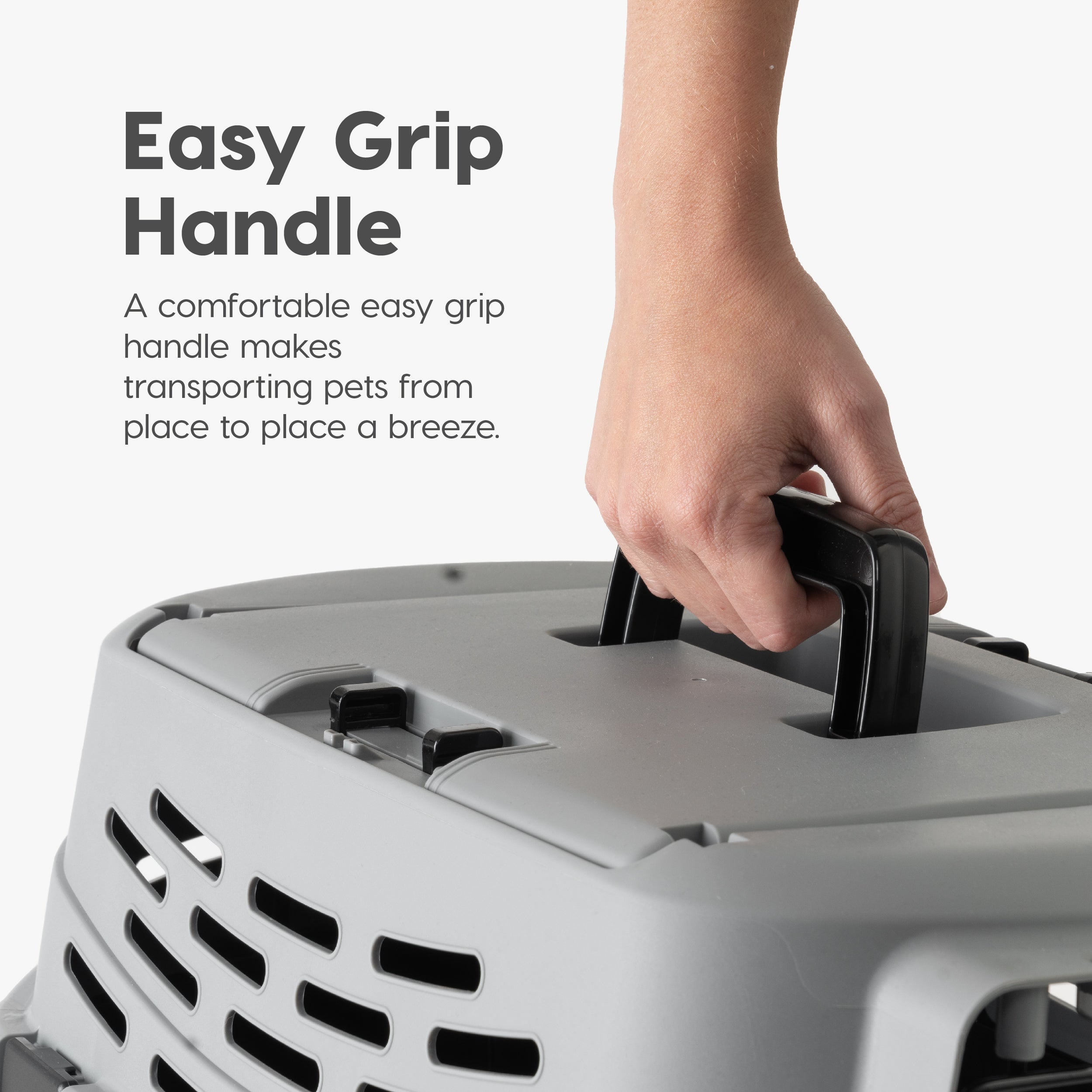 Pet Travel Carrier with Front and Top Access – IRIS USA