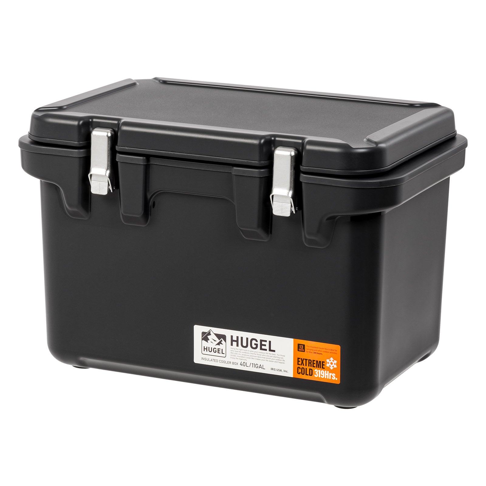 HUGEL 44QT Heavy Duty Lightweight Insulated Cooler with Stainless