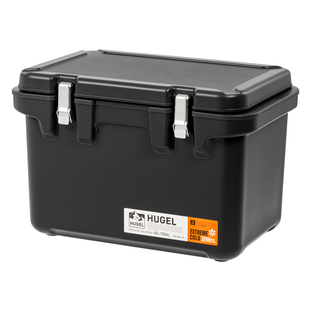 40L/11 Gallon Insulated Cooler Box with Metal Buckles, Gray - IRIS USA, Inc.