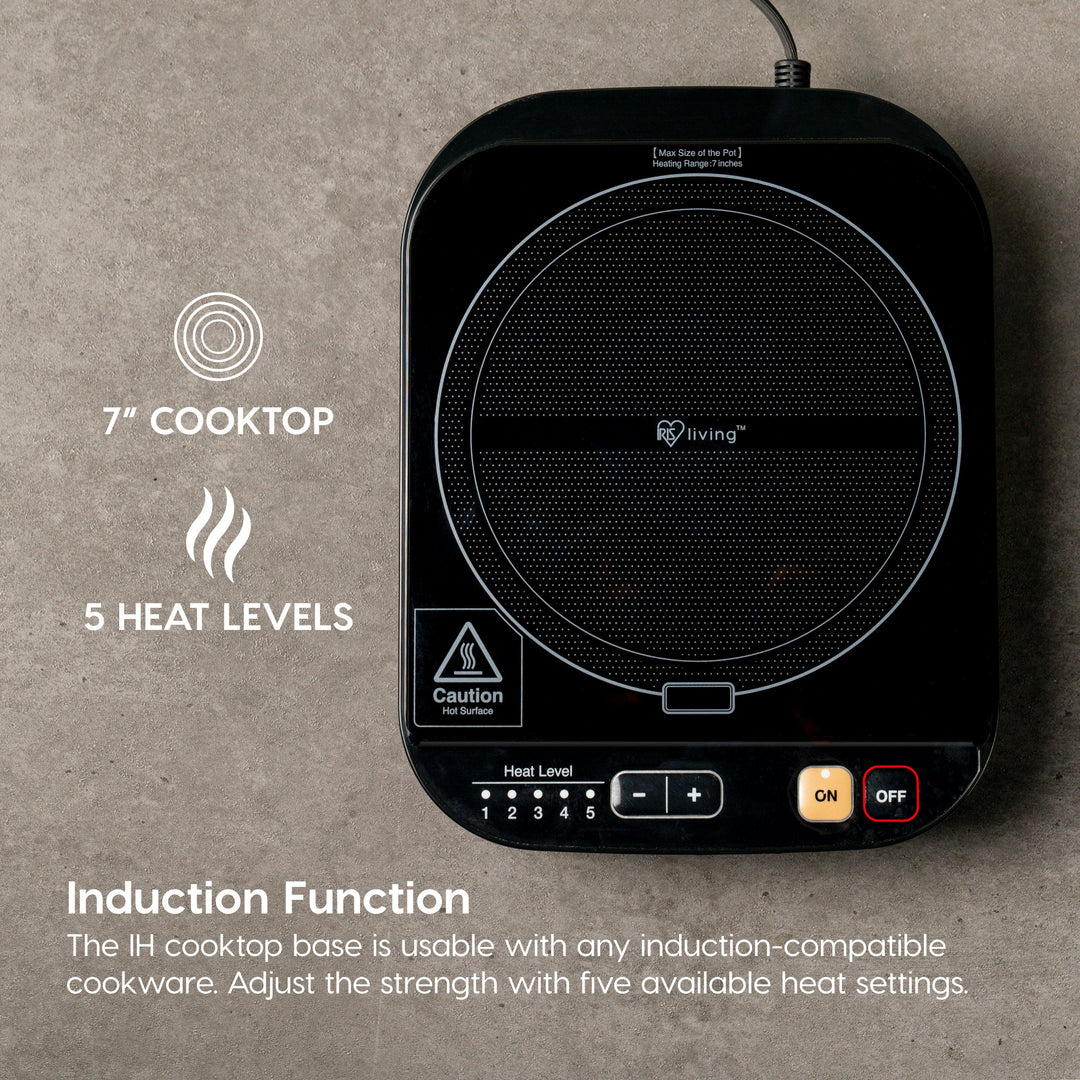 Rice Cooker and Induction Cooktop 2-in-1 with 7 Cooking Modes - IRIS USA, Inc.