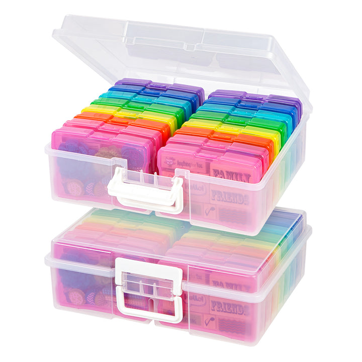 Colorful photo organizer 