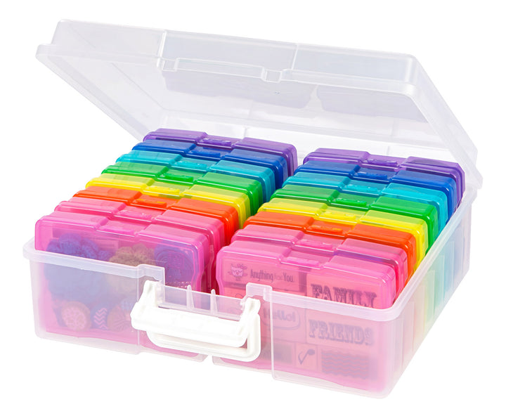 Colorful photo organzier 