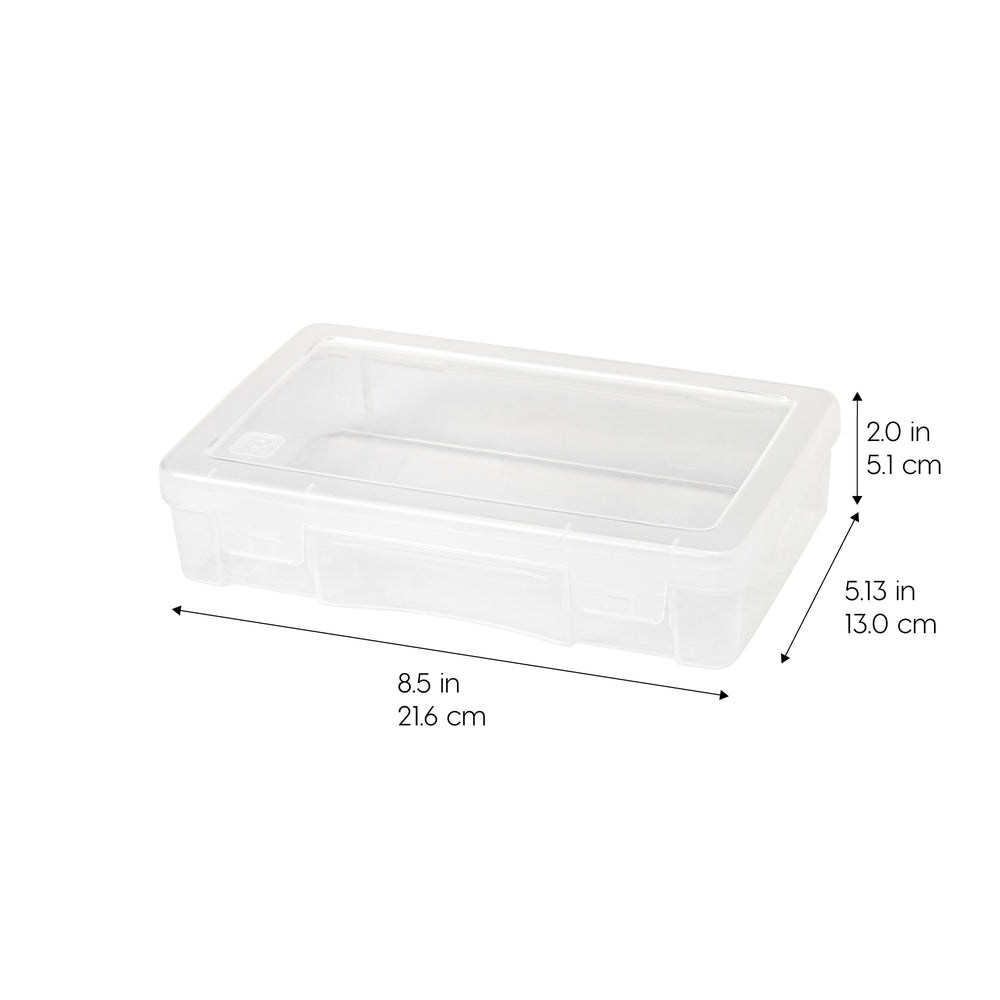 Plastic Storage Containers with Latching Lid 10 Pack - IRIS USA, Inc.