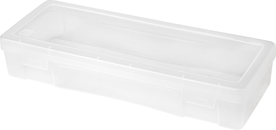 Pencil Case Box Storage Container for Organizing with Snap Lid, 6-Pack - IRIS USA