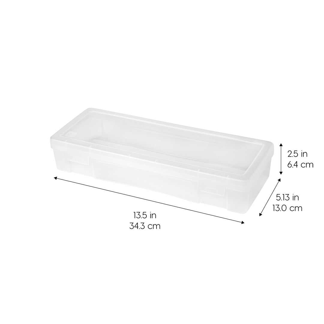 Plastic Storage Containers with Latching Lid Large 10 Pack - IRIS USA, Inc.