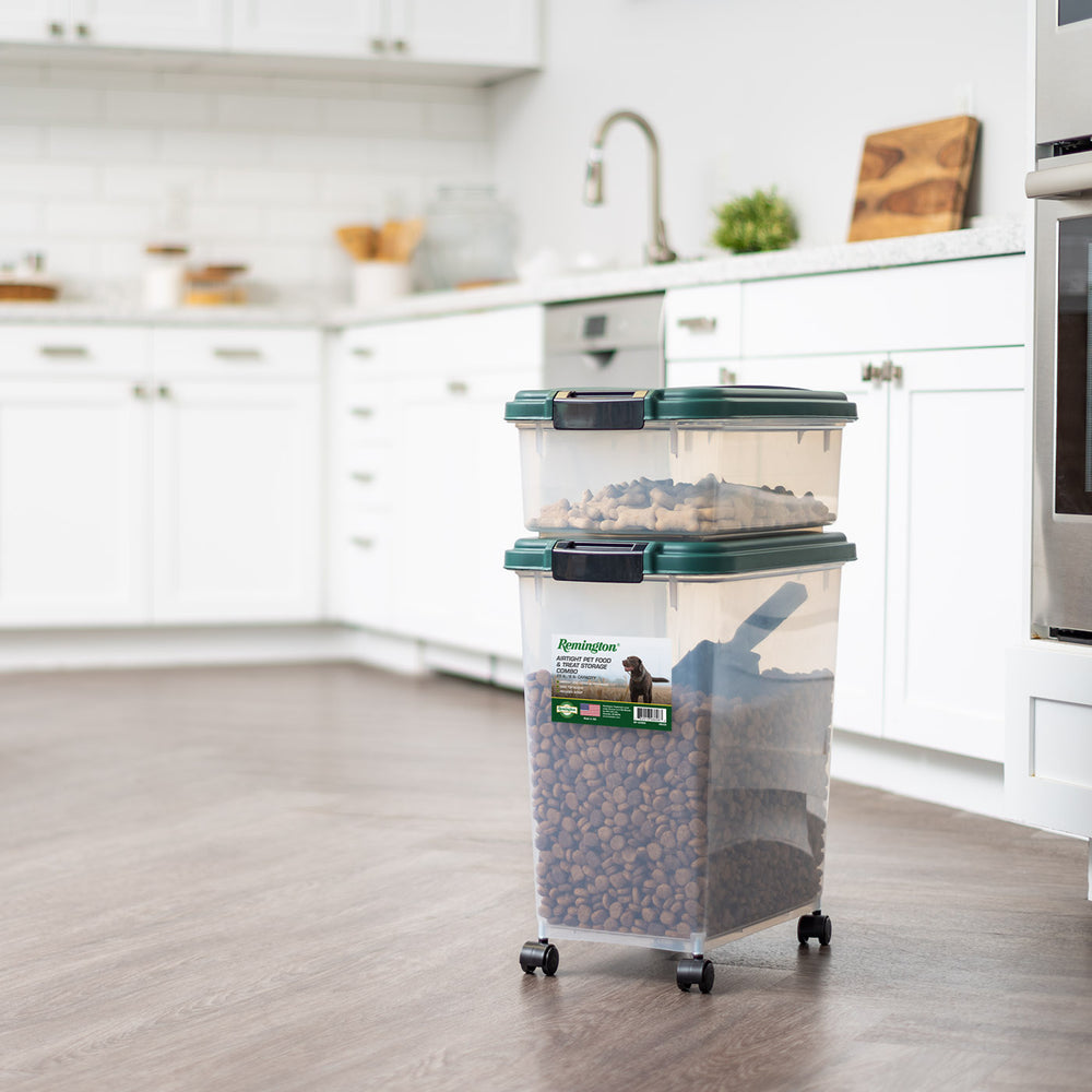 Remington Airtight Pet Food Container - Combo - IRIS USA