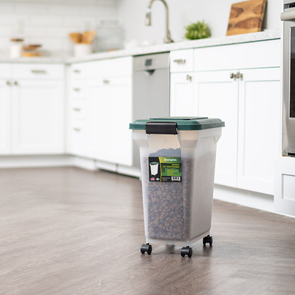 Remington Airtight Pet Food Container - 28 QT - IRIS USA