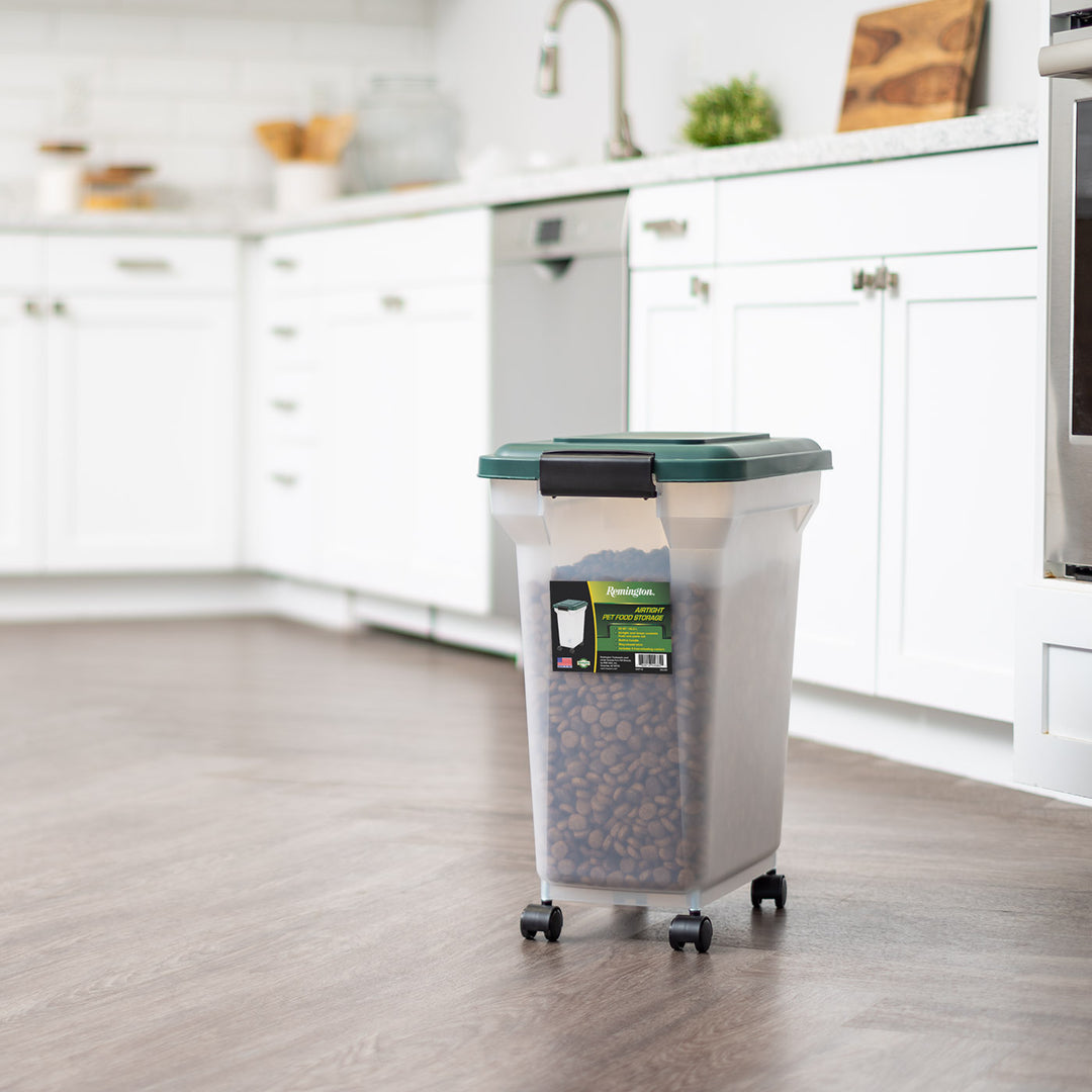 Remington Airtight Pet Food Container - 28 QT - IRIS USA
