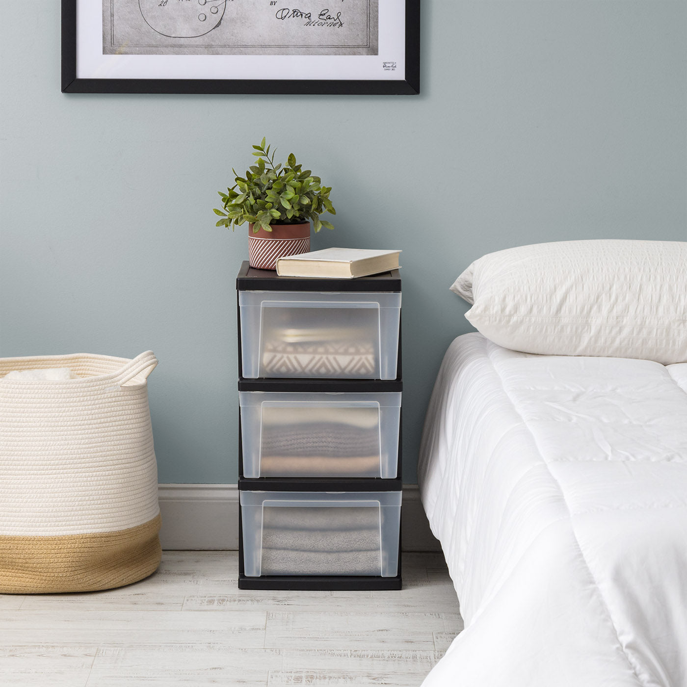 3 Drawer Plastic Organizers and Storage 2 Pack – IRIS USA