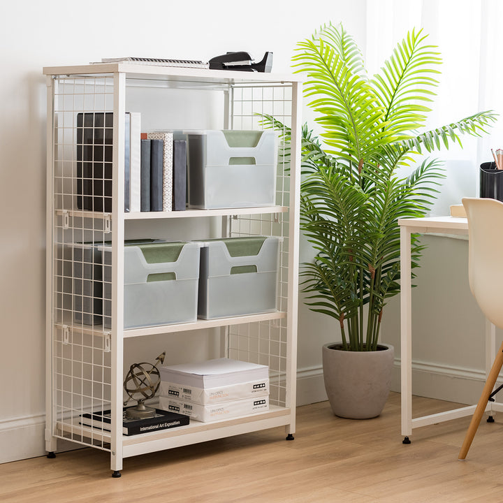 Open Lid File Box