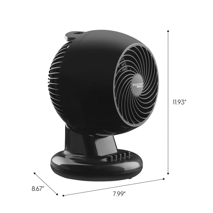 WOOZOO M15U Compact Oscillating Circulating Fan - IRIS USA