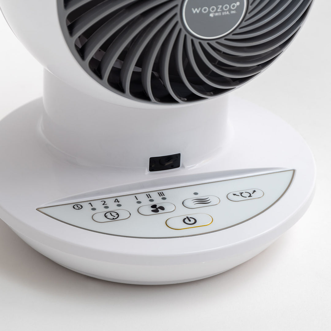 Desk Fan with Remote, Oscillating Table Air Circulator