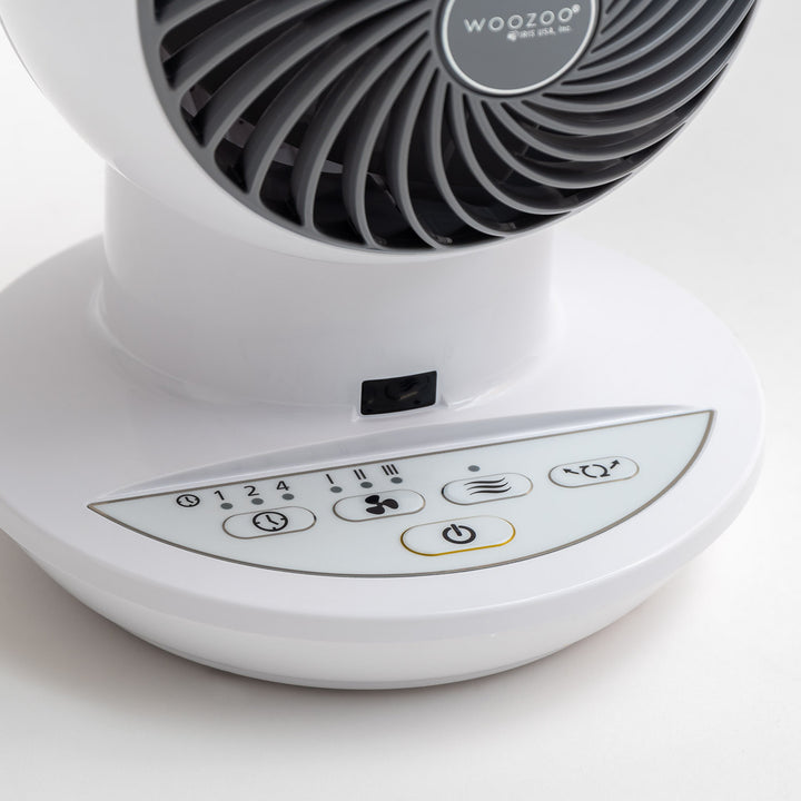 Desk Fan with Remote, Oscillating Table Air Circulator
