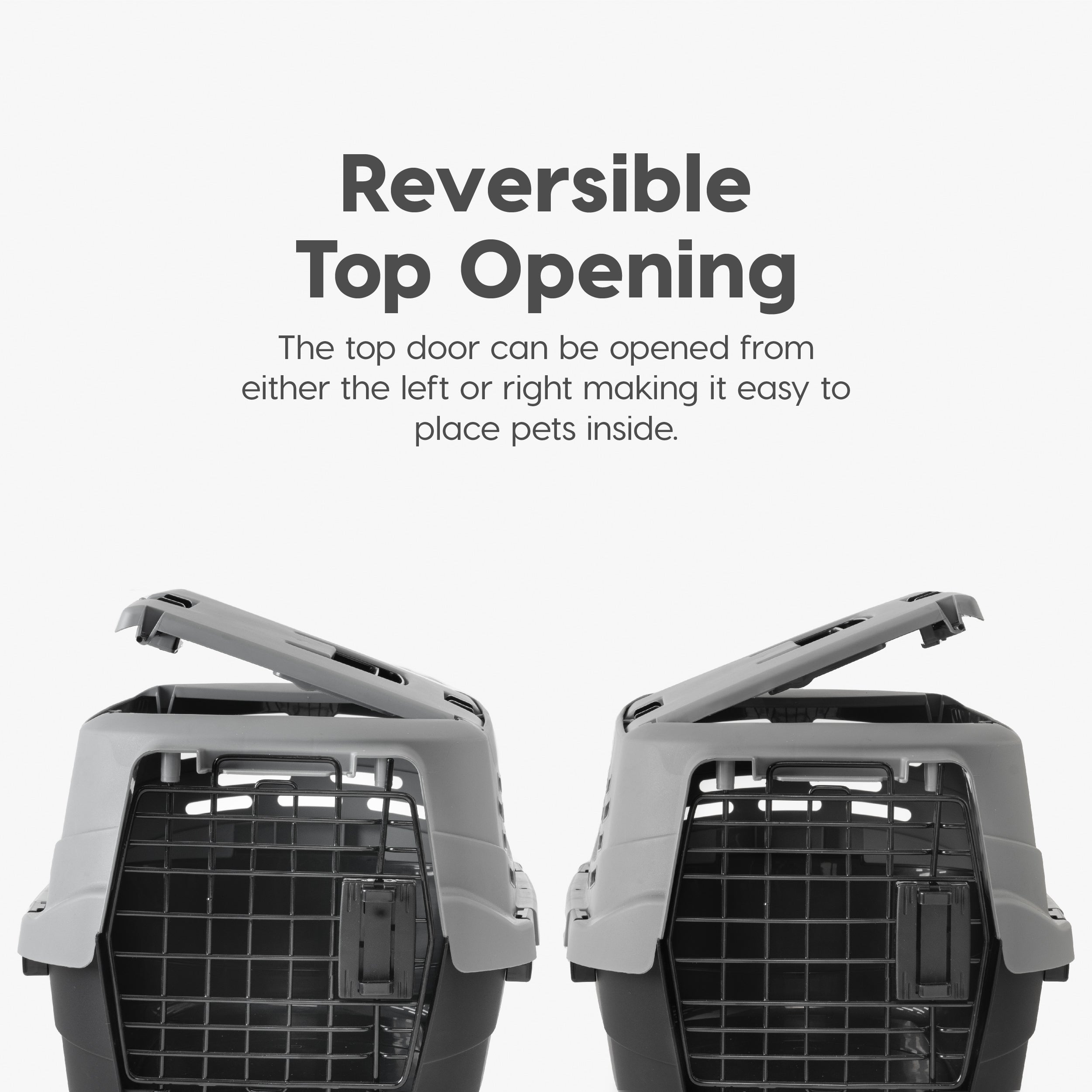 Pet Travel Carrier with Front and Top Access – IRIS USA