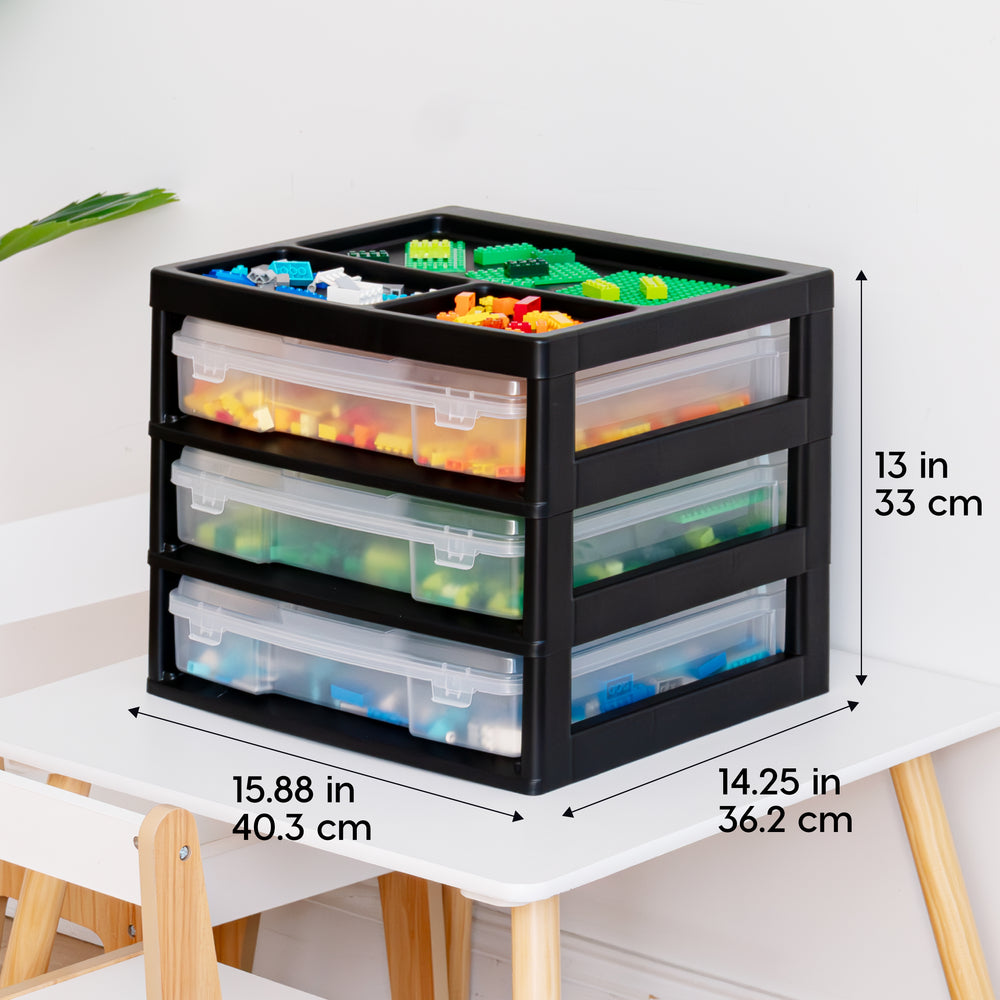 3-Tier Scrapbook Case Organizer - IRIS USA, Inc.