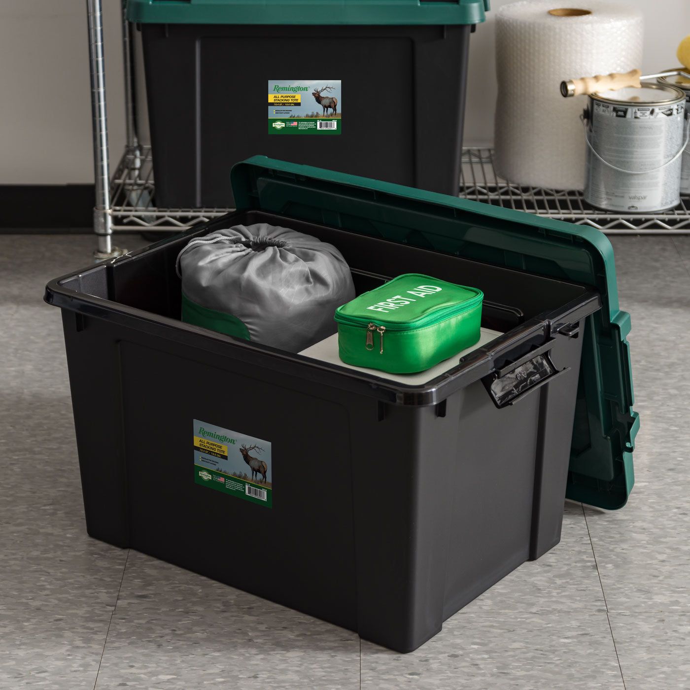 Rem Store/unit Remington Heavy Duty Store-It-All Storage - 19 Gallon – IRIS USA