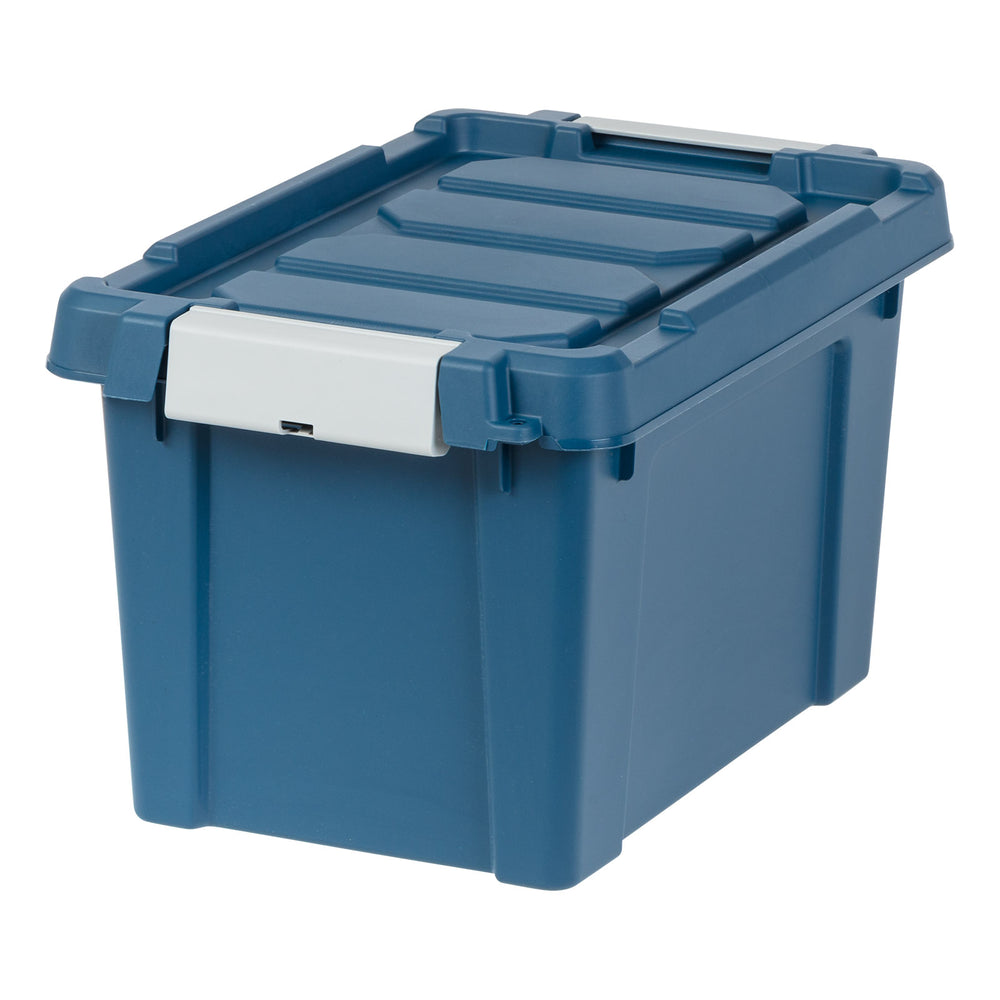 Eco-Friendly Heavy 20qt. Duty Totes for Storage with Easy-Grip Handles, 6 Pack - IRIS USA