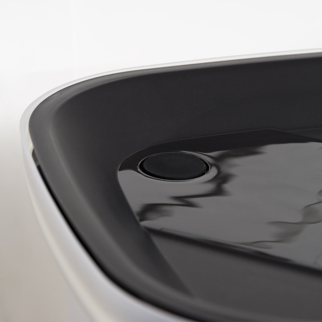 Pet Food Storage Container 25 lbs, Premium 60% Improved Airtight Seal with Air Valve, 2 Cup Scoop, Removable Wheels, Easy to Open - IRIS USA