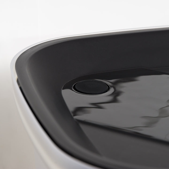 Pet Food Storage Container 25 lbs, Premium 60% Improved Airtight Seal with Air Valve, 2 Cup Scoop, Removable Wheels, Easy to Open - IRIS USA