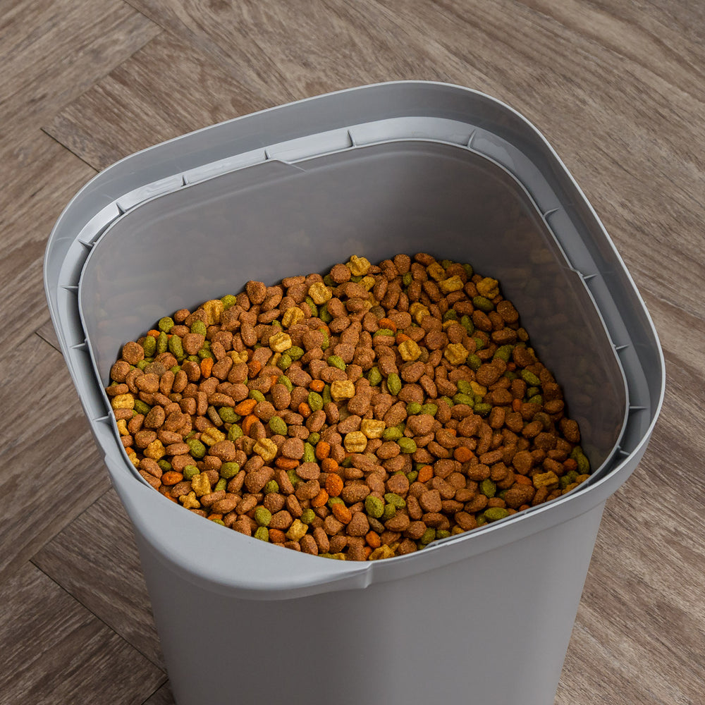 25 Lbs. Airtight Pet Food Container | Dog & Cat Food Storage Bin - IRIS USA