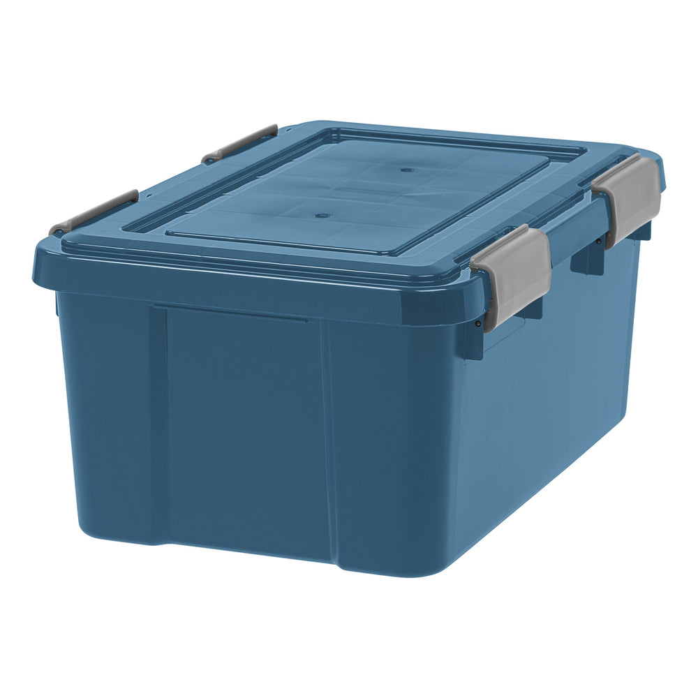 19Qt. Eco-Friendly Heavy Duty Totes for Storage with Easy-Grip Handles, 6 Pack - IRIS USA