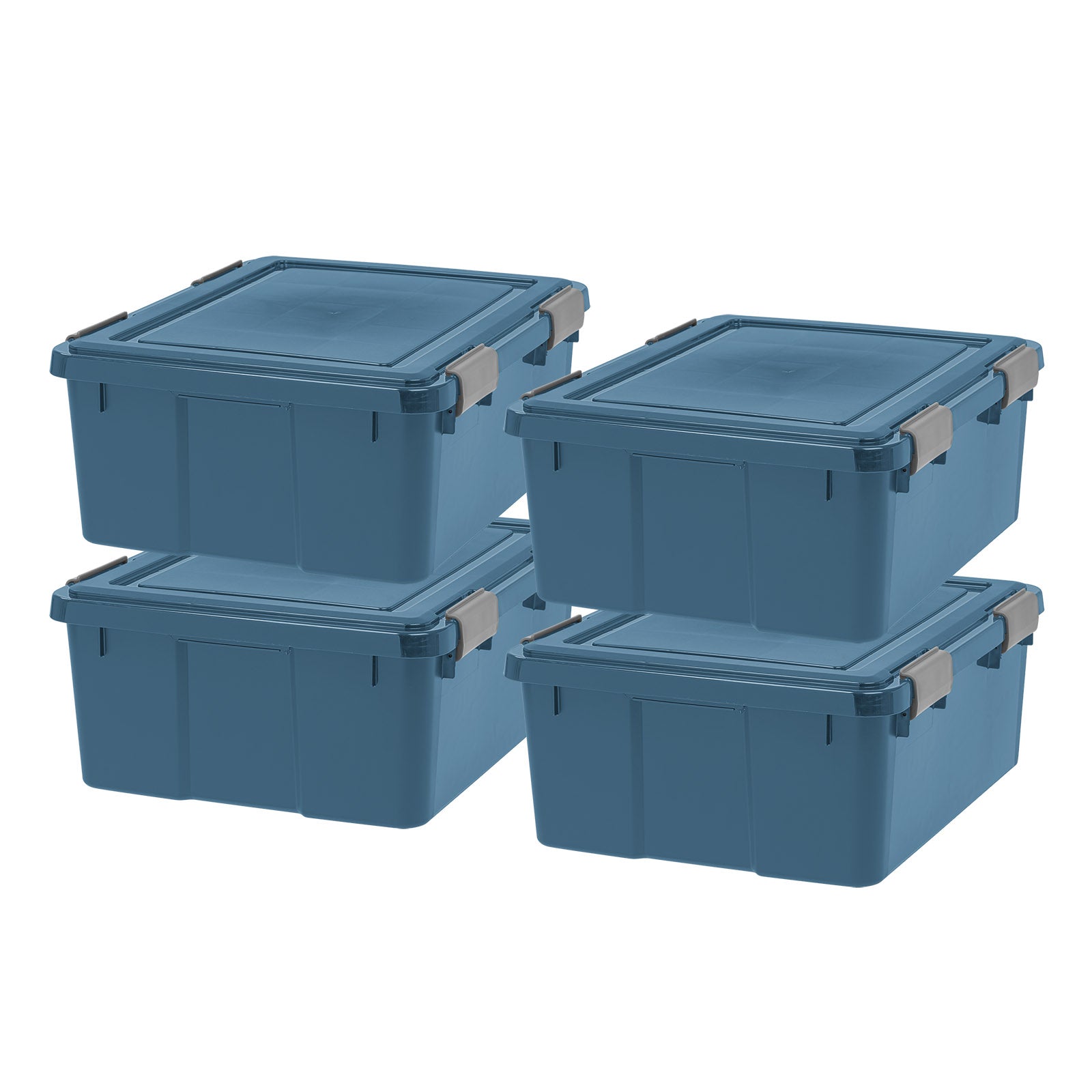 31Qt. Eco-Friendly Heavy Duty Totes for Storage with Easy-Grip