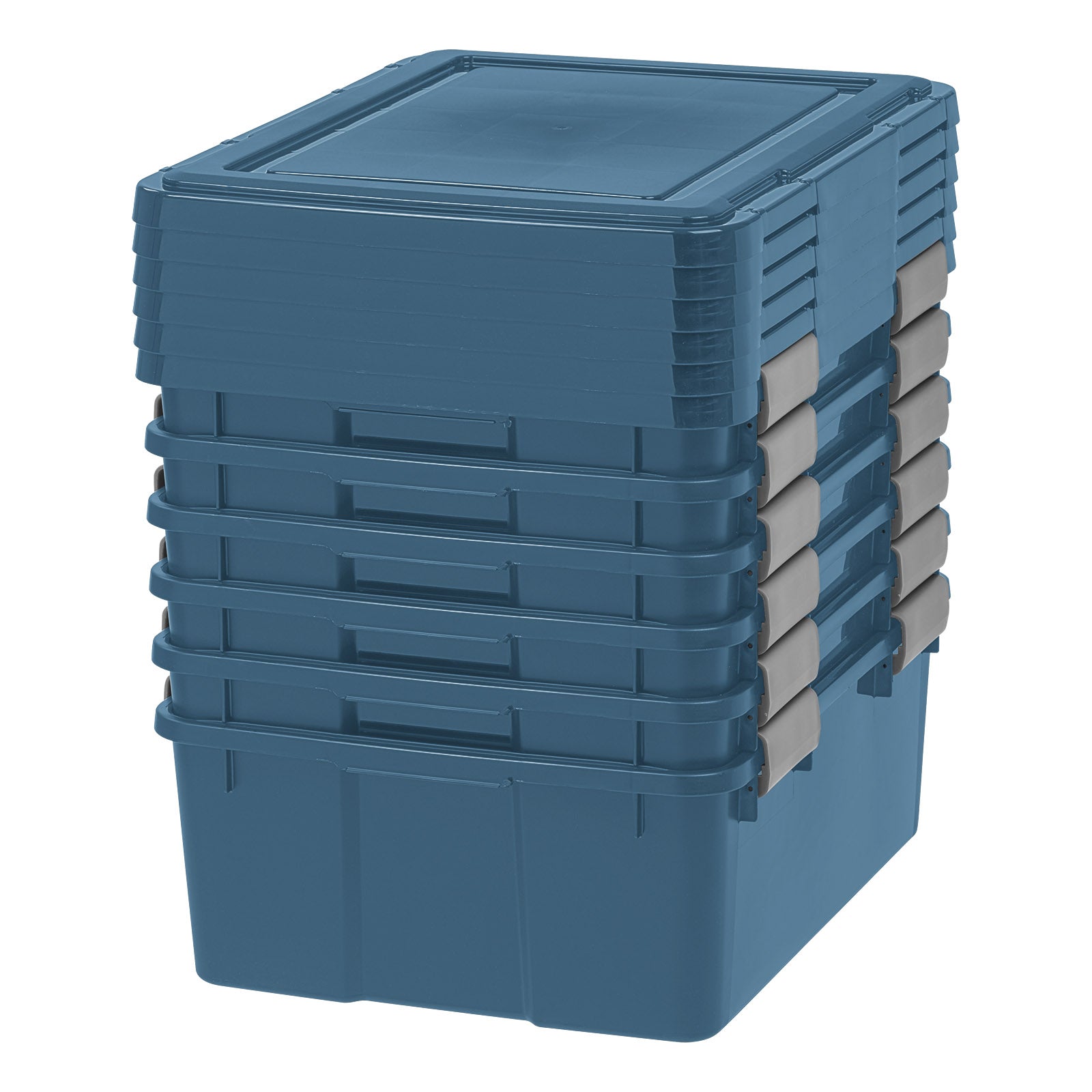 31Qt. Eco-Friendly Heavy Duty Totes for Storage with Easy-Grip