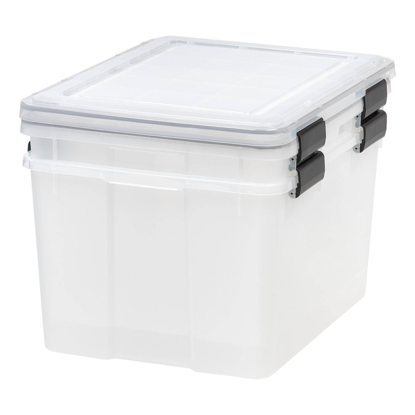 WeatherPro® 63 Qt Storage Box, Clear – IRIS USA