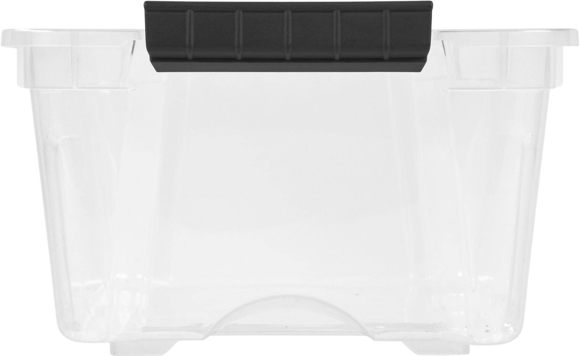 12 Quart Stack & Pull™ Box, Clear – IRIS USA