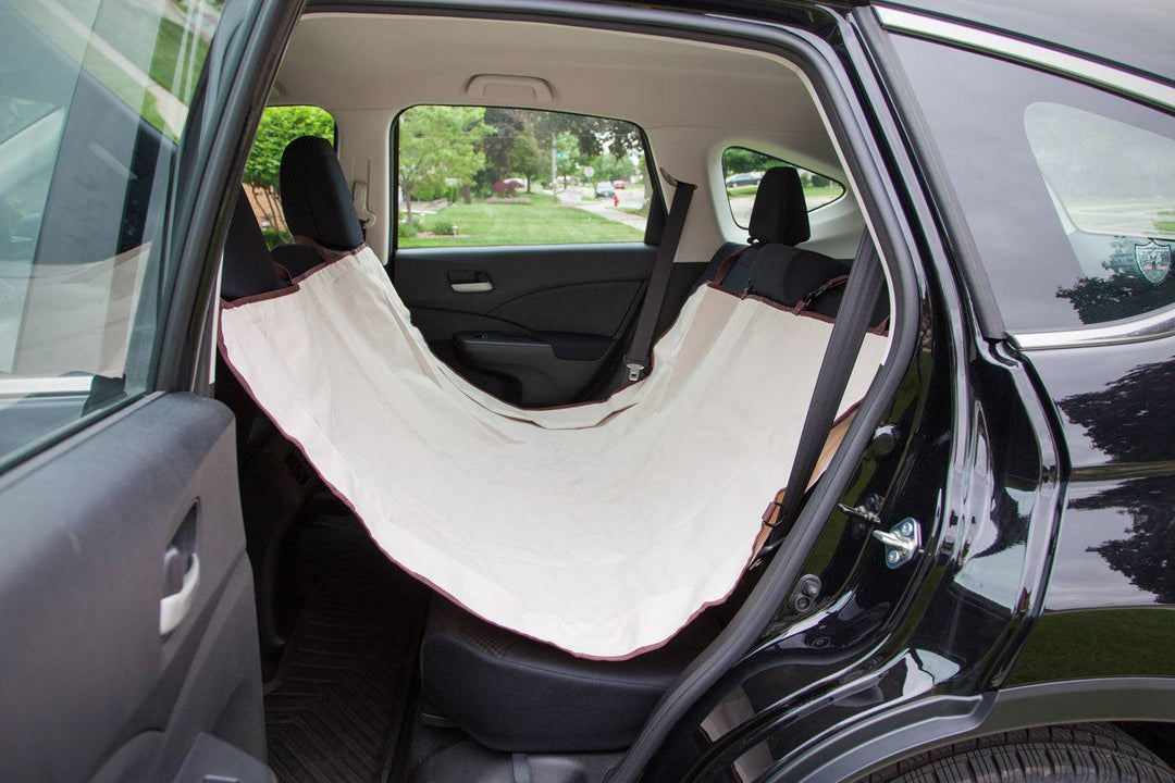 Animal Hammock Seat Cover, Tan - IRIS USA, Inc.
