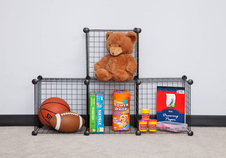 Wire Storage Cubes in a Bag, Black - IRIS USA, Inc.