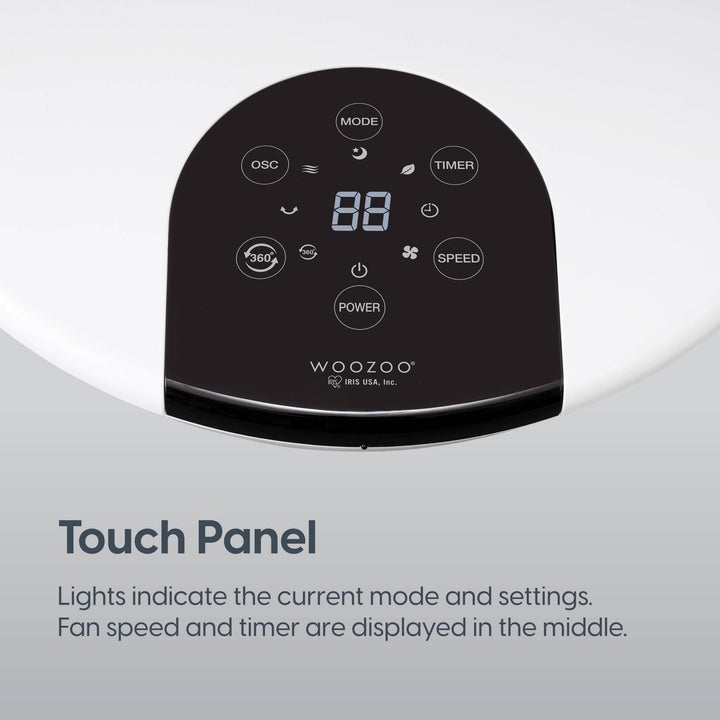 WOOZOO® Pedestal Standing Fan - IRIS USA, Inc.