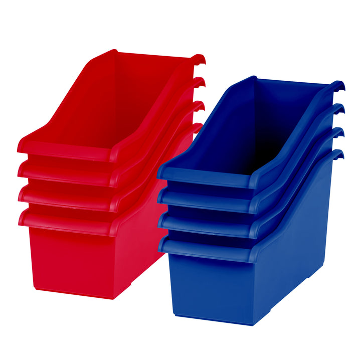Connecting Book Bin, Red or Blue - IRIS USA, Inc.