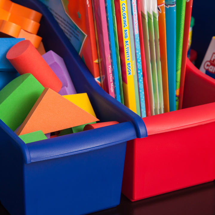 Connecting Book Bin, Red or Blue - IRIS USA, Inc.