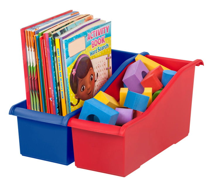 Connecting Book Bin, Red or Blue - IRIS USA, Inc.