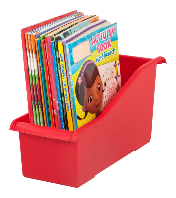 Connecting Book Bin, Red or Blue - IRIS USA, Inc.