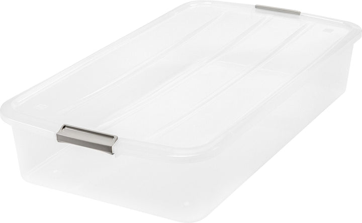 Underbed Buckle Up Box-50 Quart - image 1#color_clear