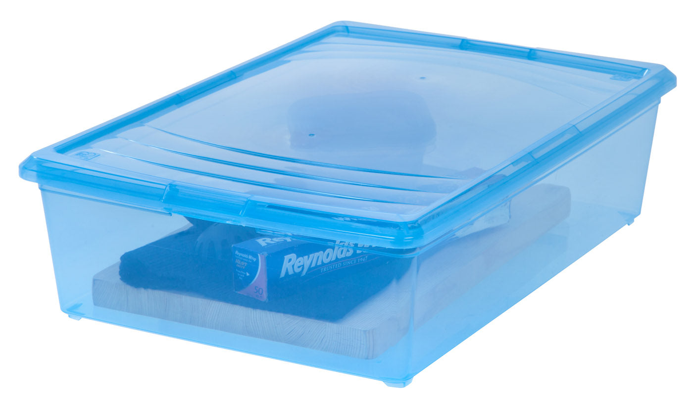 33 Quart Modular Storage Box, Clear – IRIS USA