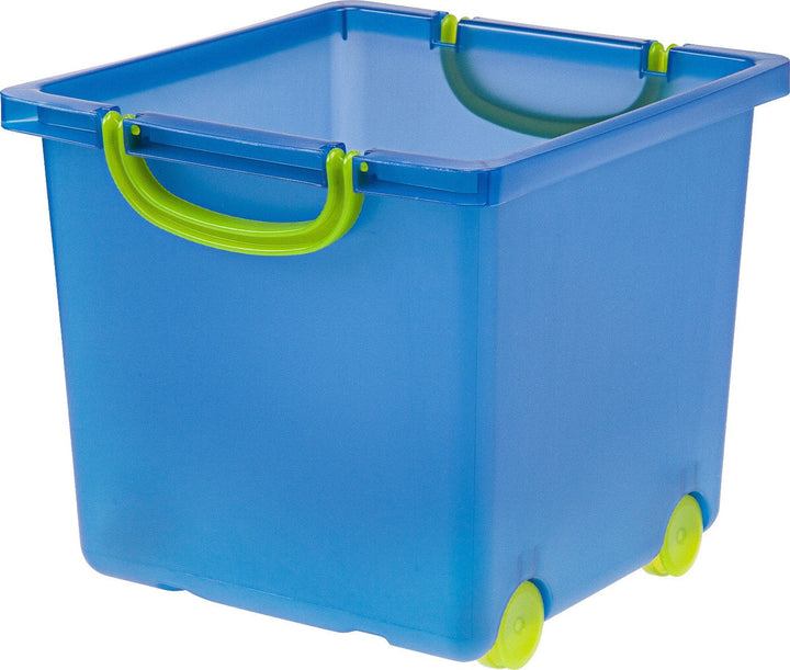 Toy Storage Box - image 2#color_navy_blue-green_handle