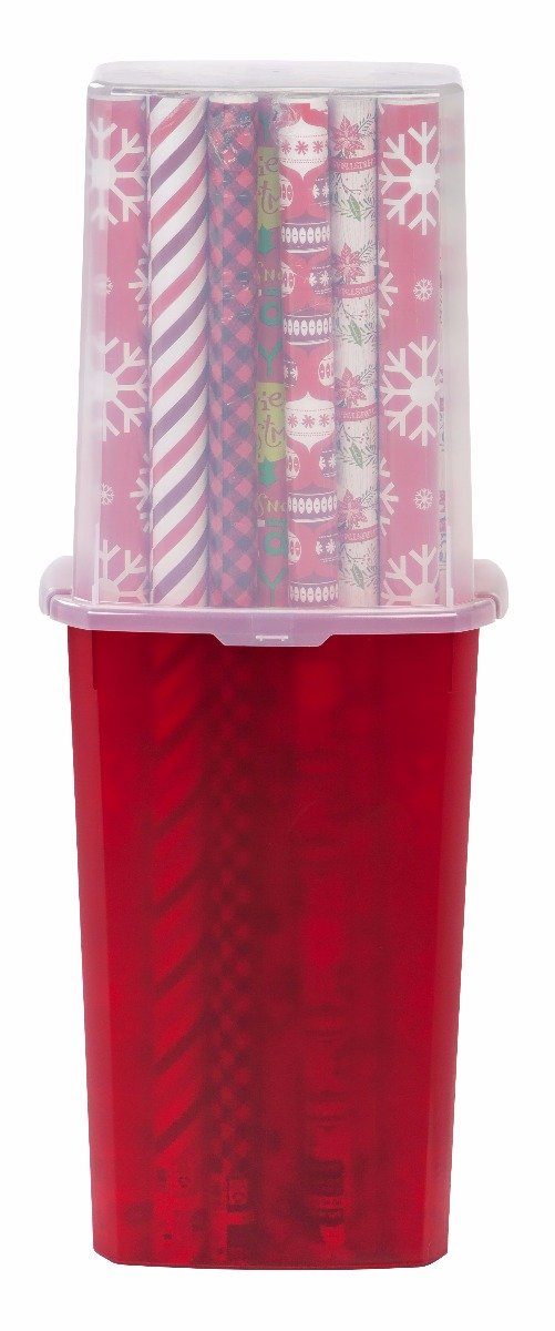 IRIS Wrapping Paper Storage Bin 40-inch (4 Pack) - Bed Bath & Beyond -  32363956