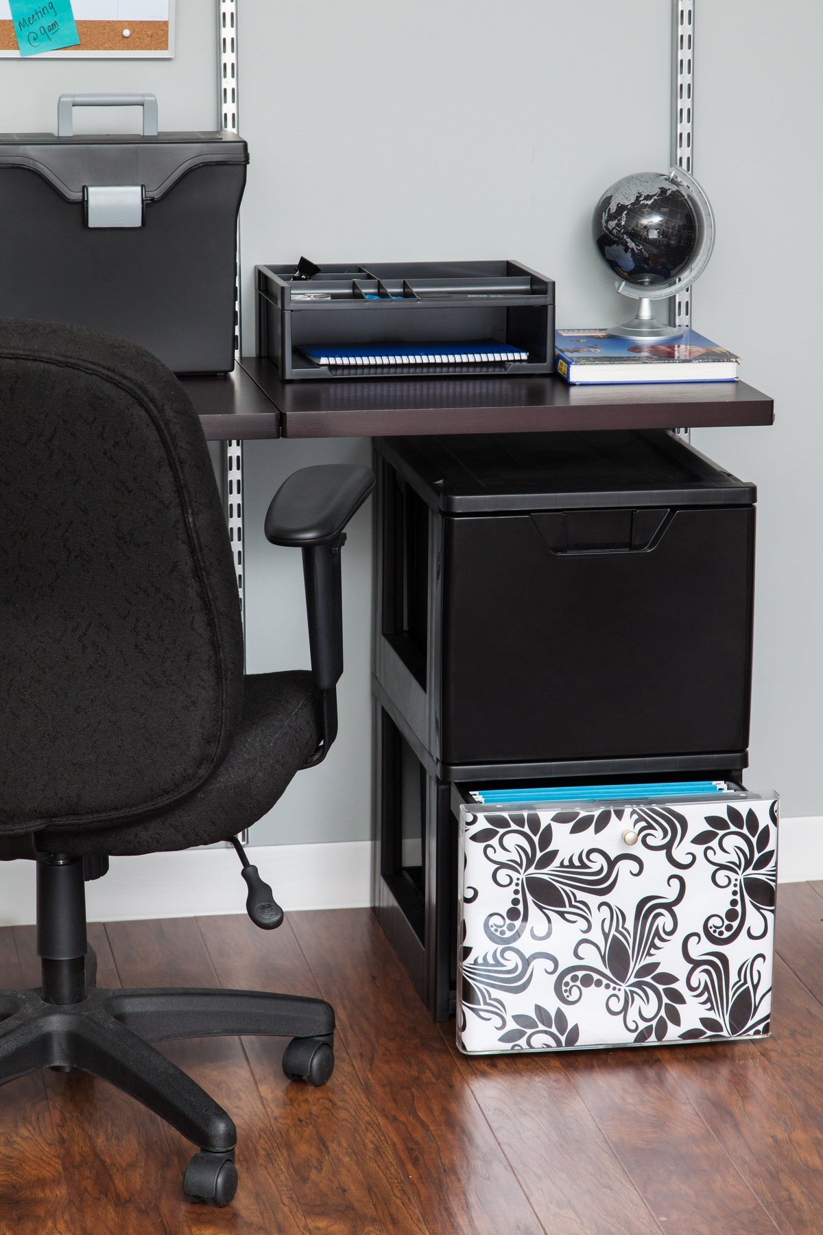 Stacking File Storage Drawer with Design – IRIS USA