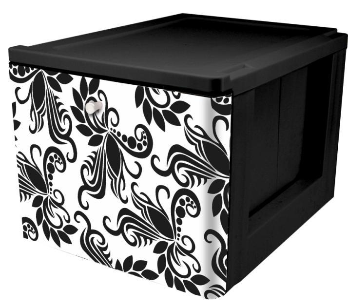 Stacking File Storage Drawer with Design – IRIS USA