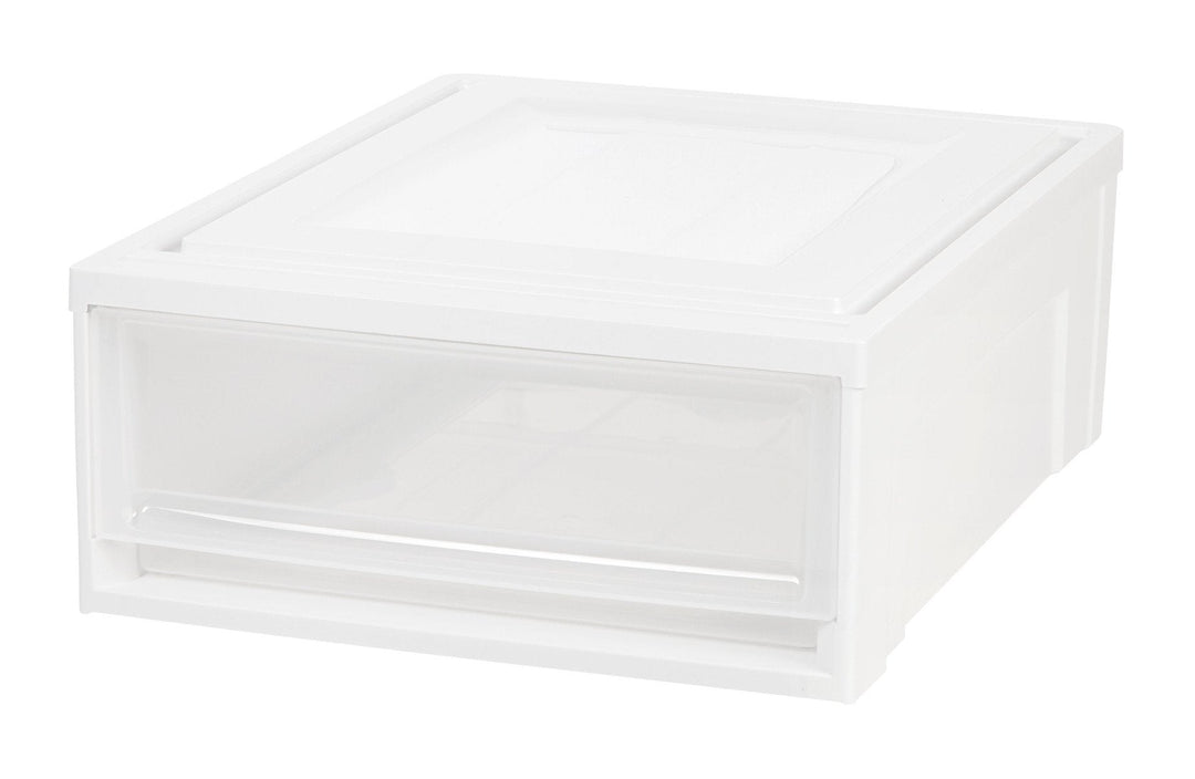 Stacking Storage with Drawer - 22 QT - image 1