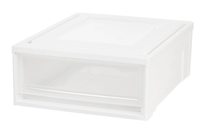 Stacking Storage with Drawer - 22 QT - image 1