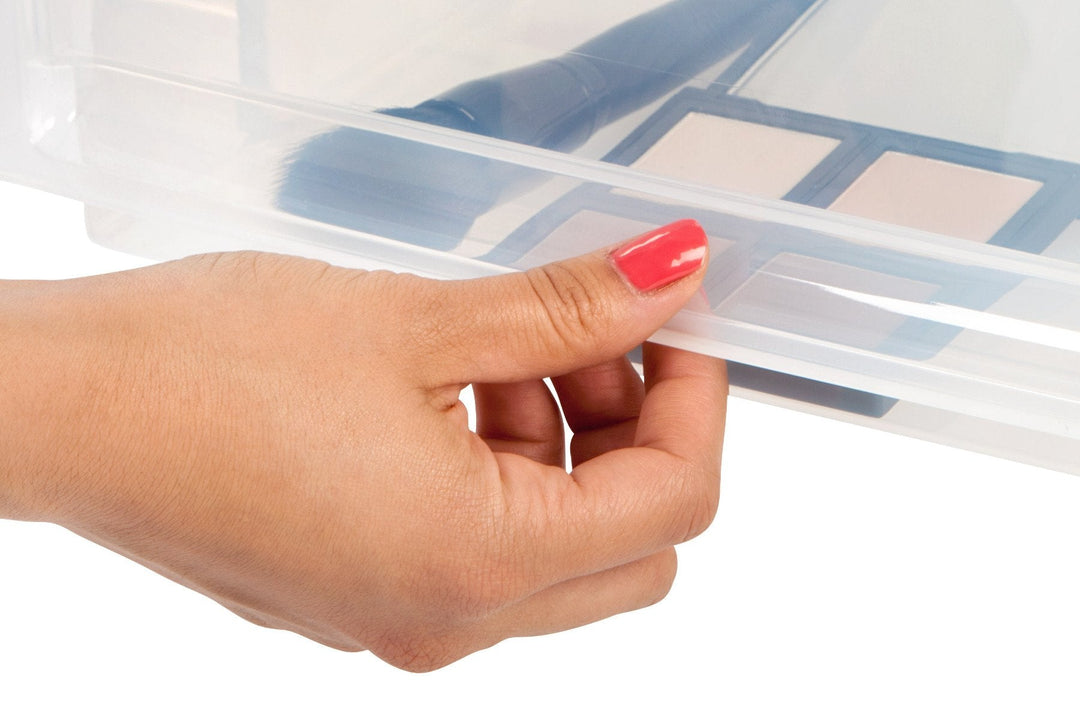 Stacking Storage with Drawer - 22 QT - IRIS USA, Inc.