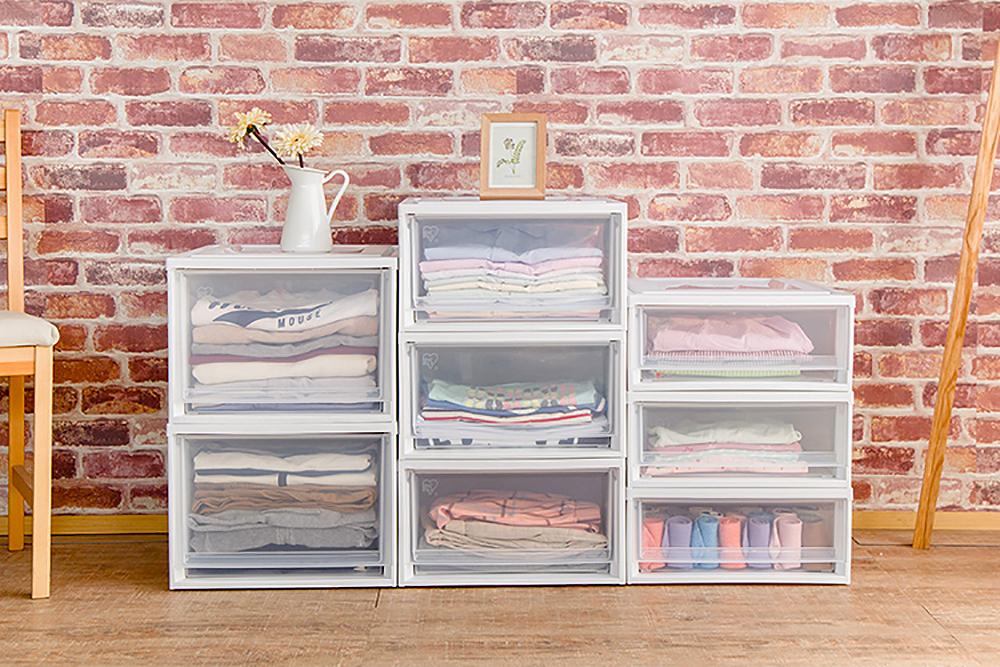 Stacking Storage with Drawer - 22 QT - IRIS USA, Inc.