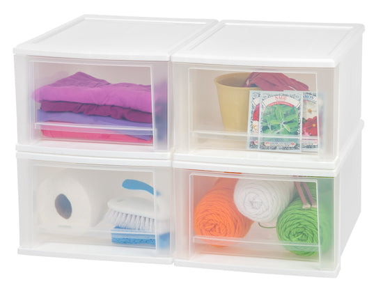 Stackable Storage Drawers for Modular Organization – IRIS USA