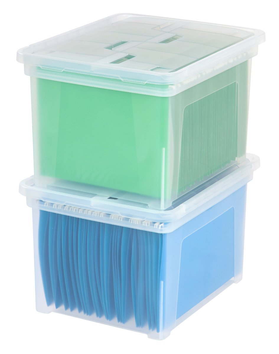 Letter and Legal Wing-Lid File Box – IRIS USA