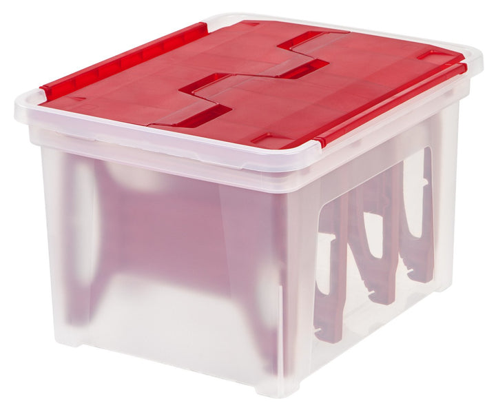Holiday Light Wrap Storage Box - image 1#color_red